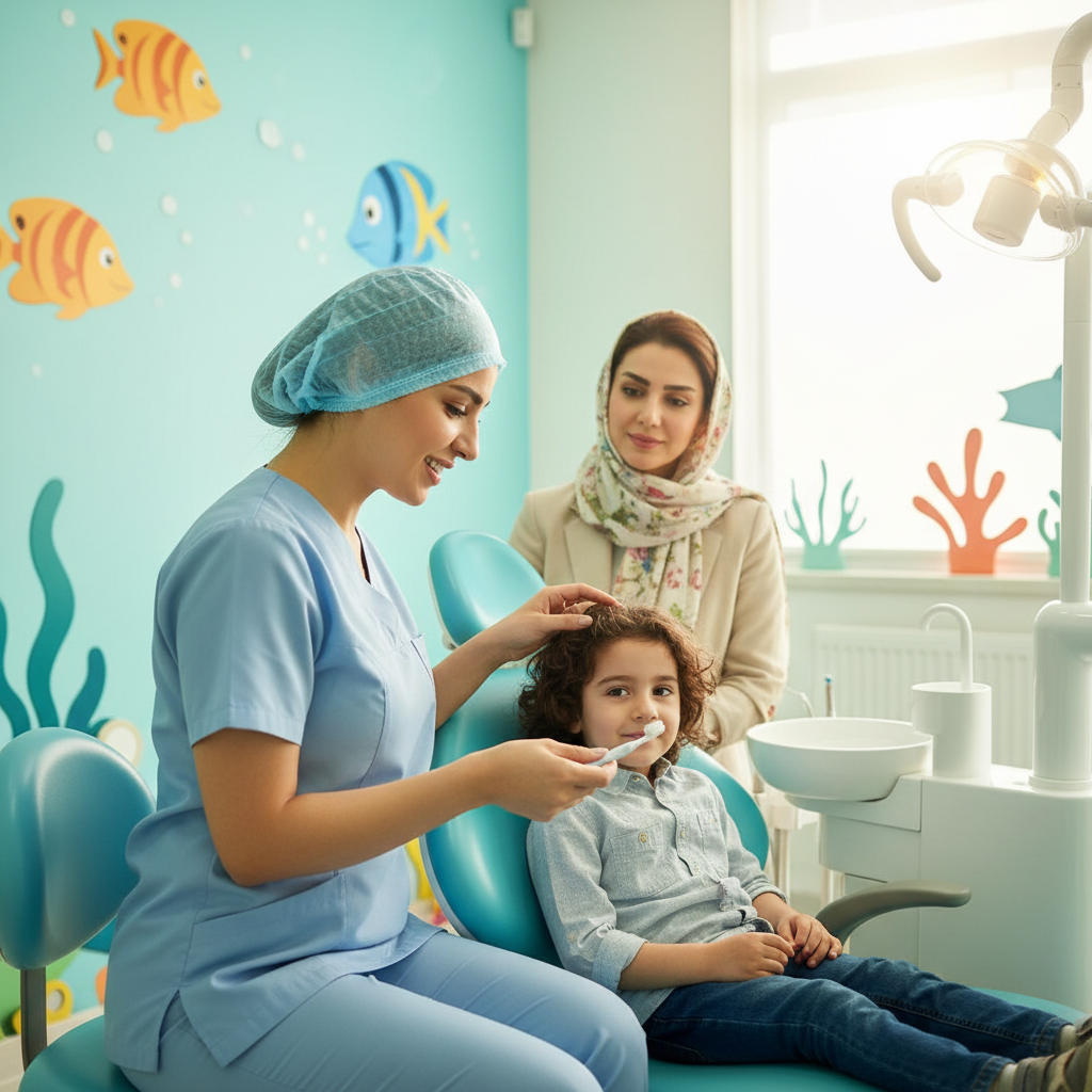 فیشورسیلانت و فلورایدتراپی بدون استرس: راهنمای گام‌به‌گام برای والدین (۱۴۰۴)