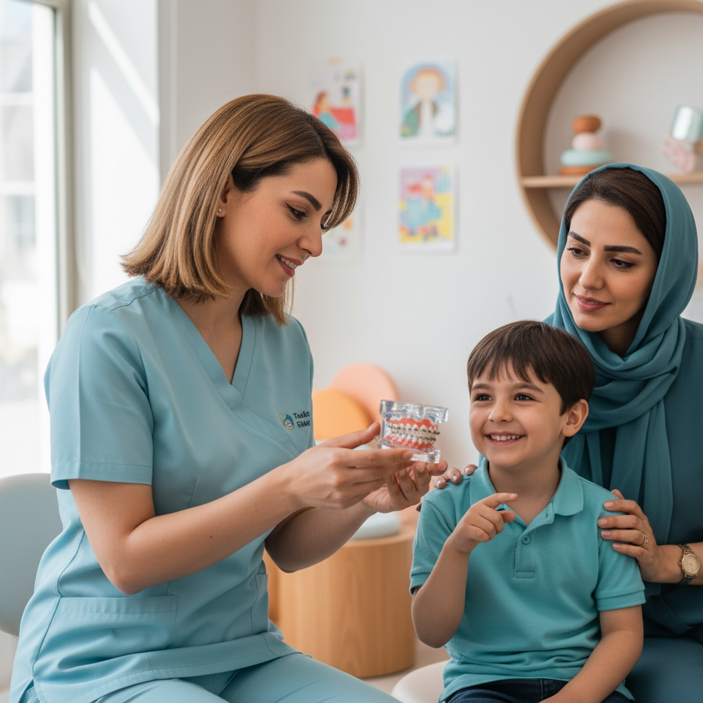 ارتودنسی بدون استرس: راهنمای گام به گام آماده‌سازی روانی کودک شما