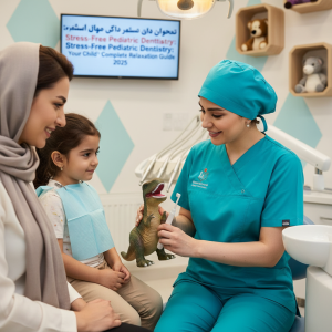 دندانپزشکی کودکان بدون استرس: راهنمای کامل آرامش فرزند شما در ۱۴۰۴