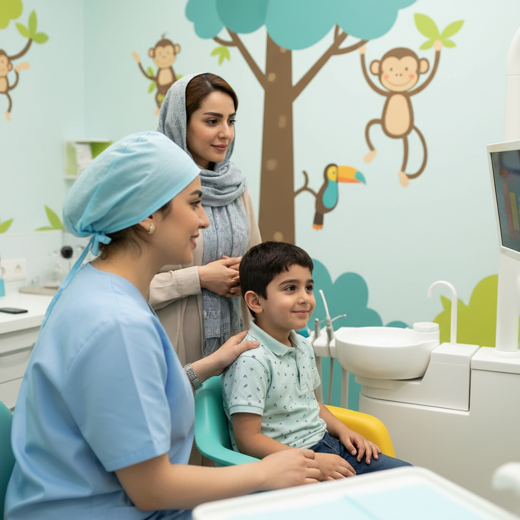 عصب کشی دندان شیری: چرا دندانی که می‌افتد به درمان نیاز دارد؟ راهنمای ۱۴۰۴