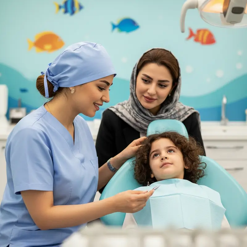 ۷ علامت کلیدی که نشان می‌دهد دندان شیری کودک شما به عصب‌کشی نیاز دارد (راهنمای ۱۴۰۴)