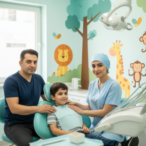 دندانپزشکی بدون درد برای کودکان: چگونه متخصص اطفال، آرامش فرزندتان را تضمین می‌کند؟