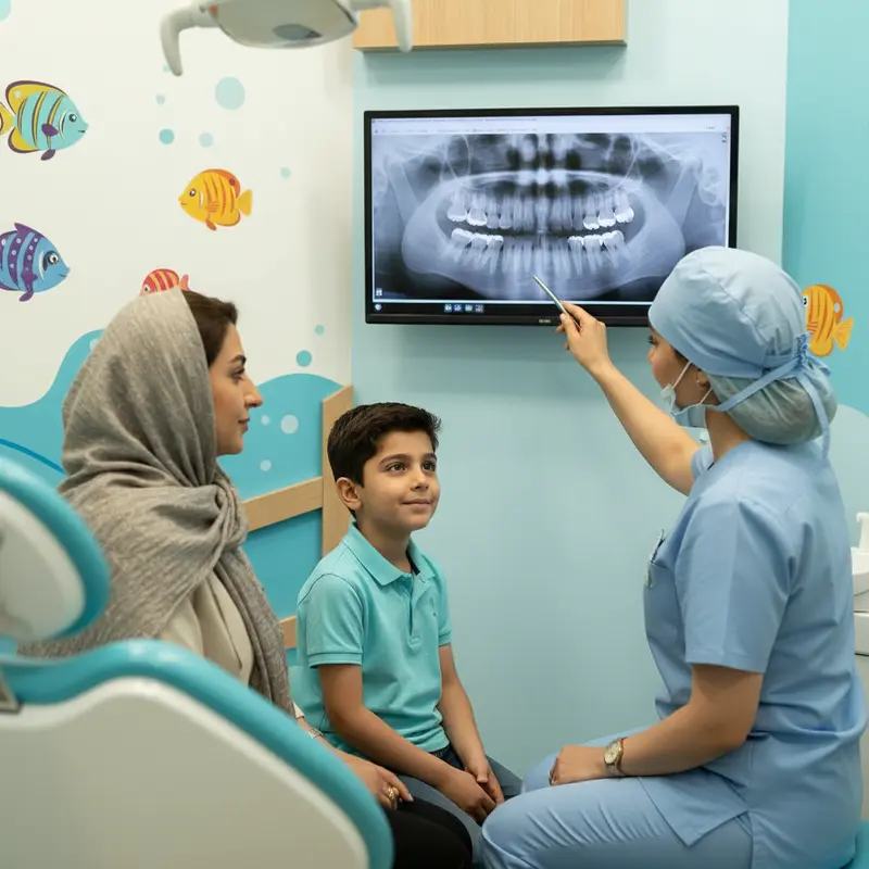 هزینه دندانپزشکی کودکان در ۱۴۰۴: راهنمای شفاف هزینه‌ها از ویزیت تا عکس دندان