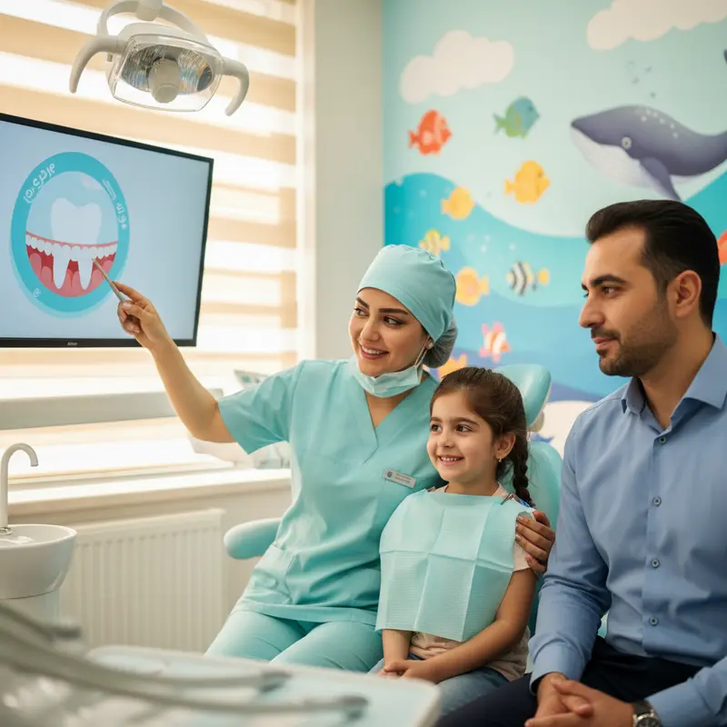 مواد پر کردن دندان کودکان: راهنمای والدین برای انتخابی ایمن و بی‌خطر (۱۴۰۴)