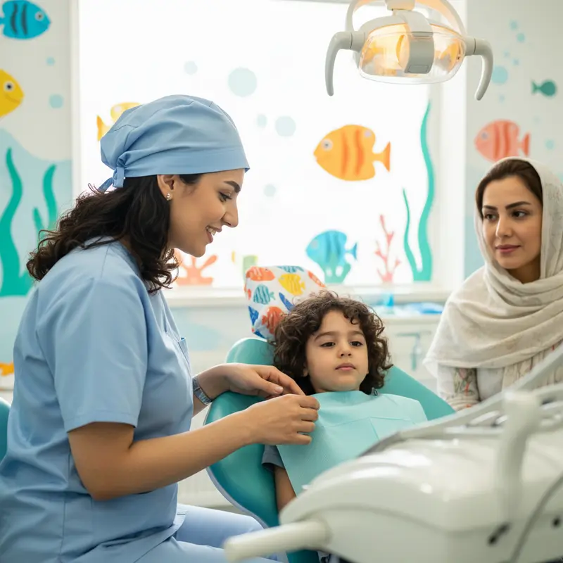 راهنمای کامل هزینه دندانپزشکی کودک غیر همکار در سال ۱۴۰۴