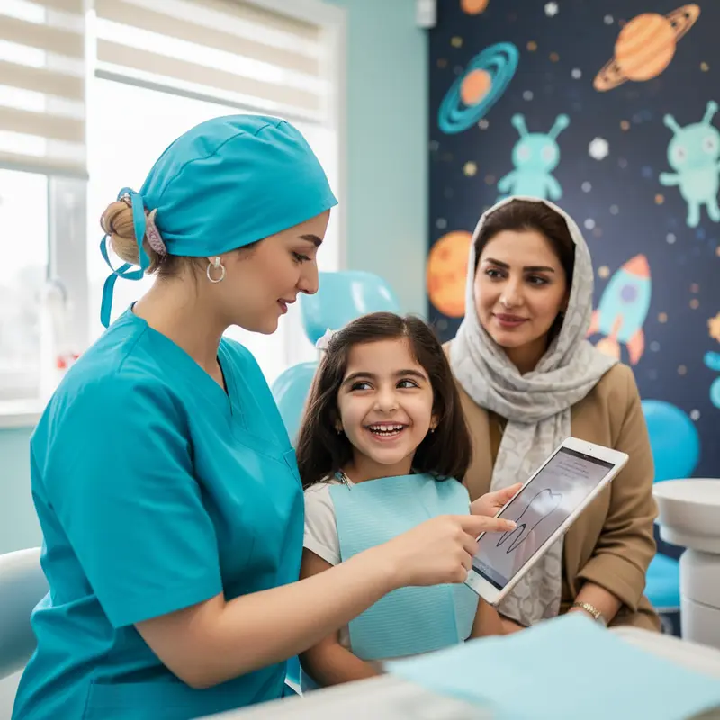 ارتودنسی کودکان: آیا باید تا افتادن همه دندان‌های شیری صبر کرد؟ راهنمای کامل والدین ۱۴۰۴