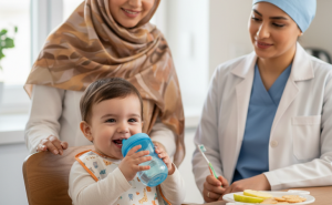 خواب با شیشه شیر و سلامت دندان کودک: راهنمای کامل والدین برای پیشگیری از پوسیدگی - تصویر 1