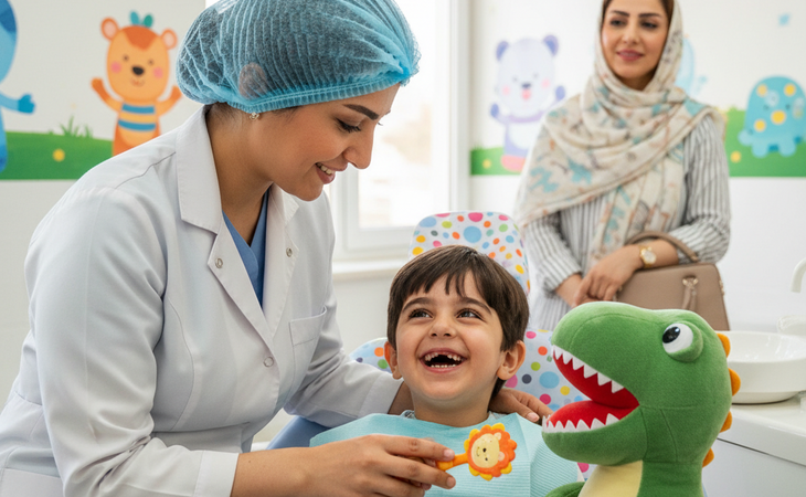 هزینه پر کردن دندان شیری در شاهین شهر (1404): راهنمای کامل برای والدین نگران – تصویر 2