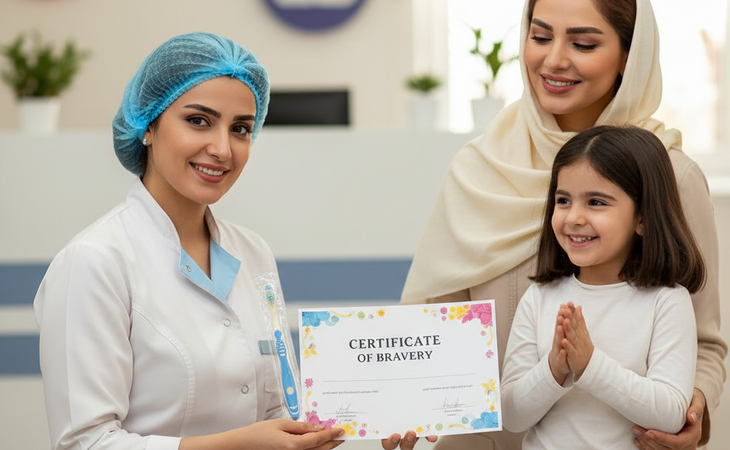 کودک شما، قهرمان قصه دندانپزشکی: راهنمای کامل والدین برای یک ویزیت آرام و شجاعانه – تصویر 1