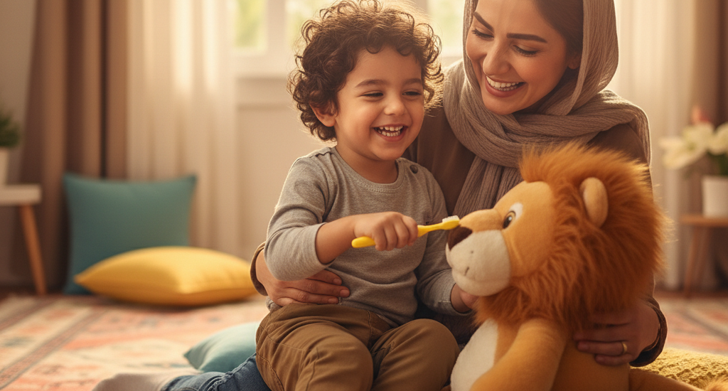 اولین ویزیت دندانپزشکی کودک: راهنمای کامل برای یک تجربه آرام و مثبت (۱۴۰۴) – تصویر 2