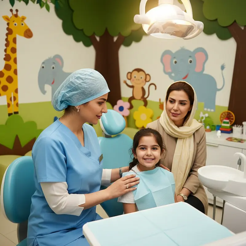 مراقبت بعد از عصب کشی دندان شیری کودک: راهنمای جامع والدین برای بهبودی سریع و آرام (آپدیت ۱۴۰۴)