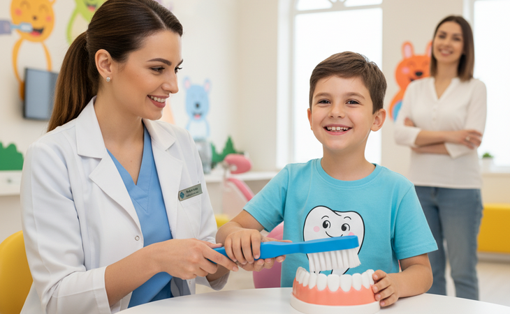 از اولین دندان تا لبخندی ماندگار: راهنمای کامل خدمات دندانپزشکی کودکان – تصویر 1
