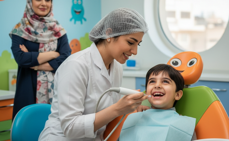 خداحافظی با مته دندانپزشکی: لیزر، راه حل درمان پوسیدگی دندان کودکان بدون درد – تصویر 2