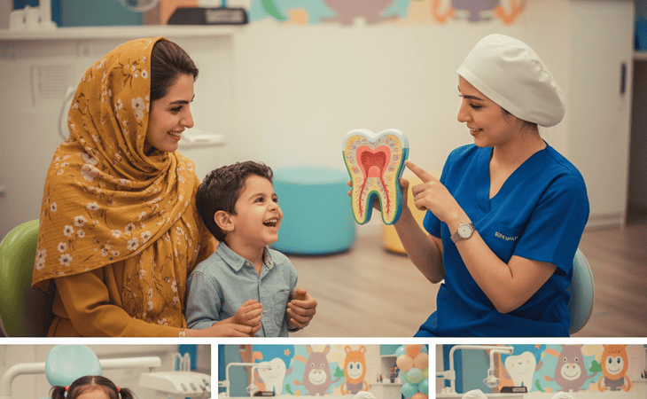 عصب کشی دندان شیری کودکان؛ آیا ضروری است؟ (راهنمای جامع ۱۴۰۴) – تصویر 2