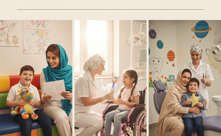 هزینه دندانپزشکی کودکان با نیازهای ویژه در ۱۴۰۴؛ لیست قیمت و پوشش بیمه – تصویر 1