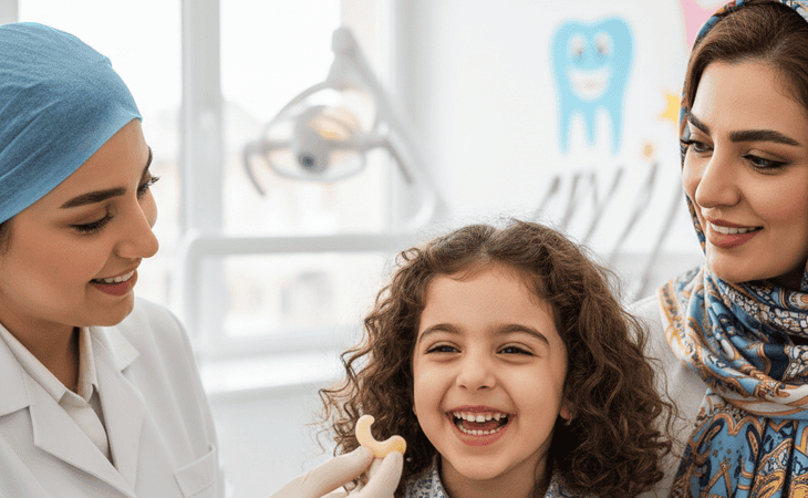 فضا نگهدار دندان کودکان: راهنمای جامع والدین برای تضمین لبخندی زیبا و سالم – تصویر 1