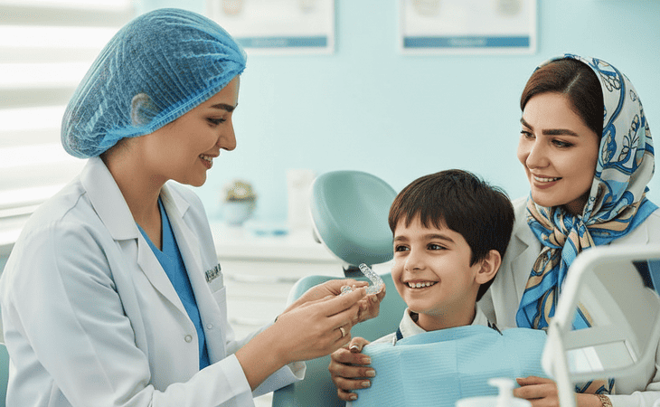 راهنمای کامل ارتودنسی پیشگیرانه: بهترین سن برای سلامت لبخند کودک شما – تصویر 1