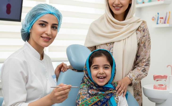 فیشورسیلانت دندان کودکان: راهنمای کامل والدین برای مراحل، هزینه و مزایا – تصویر 1