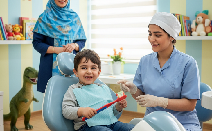 فلورایدتراپی برای کودکان نوپا: آیا بی خطر است؟ پاسخ کامل دندانپزشک به نگرانی شما – تصویر 2