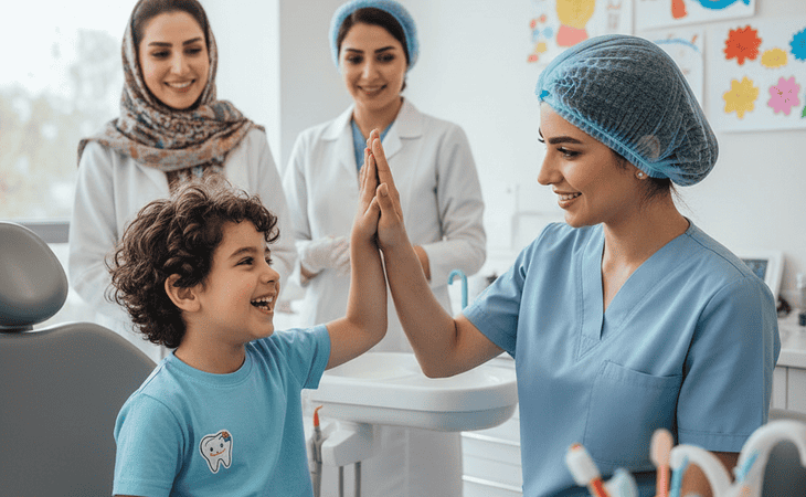 راهنمای جامع والدین برای کنترل اضطراب کودکان در دندانپزشکی: کلیدهای یک تجربه آرام و موفق – تصویر ۱