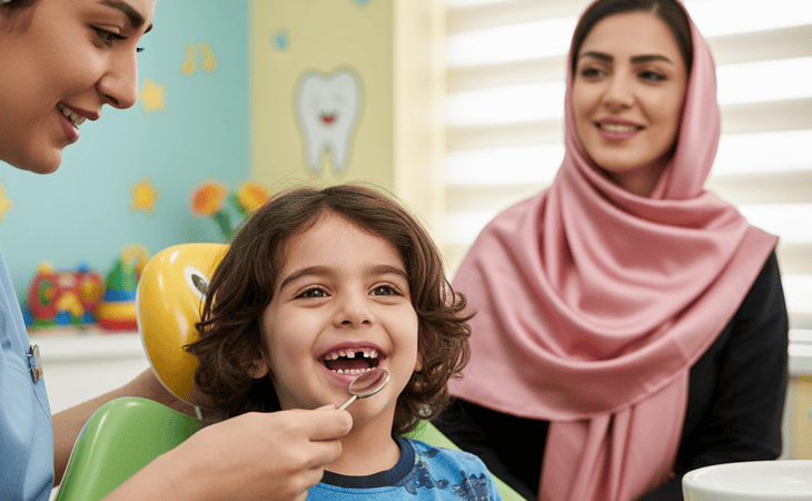 دیر در آمدن دندان دائمی کودک: راهنمای کامل والدین برای شناخت علل و راهکارهای درمانی – تصویر 2