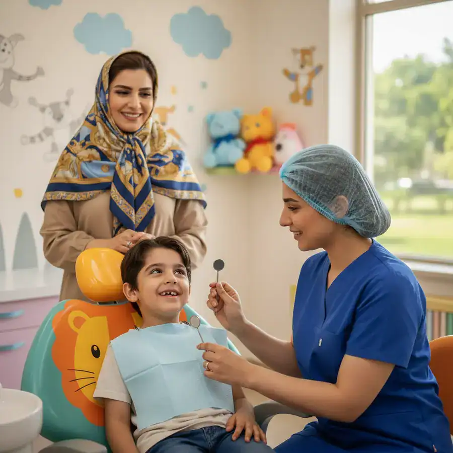 دیر در آمدن دندان دائمی کودک: راهنمای کامل والدین برای شناخت علل و راهکارهای درمانی