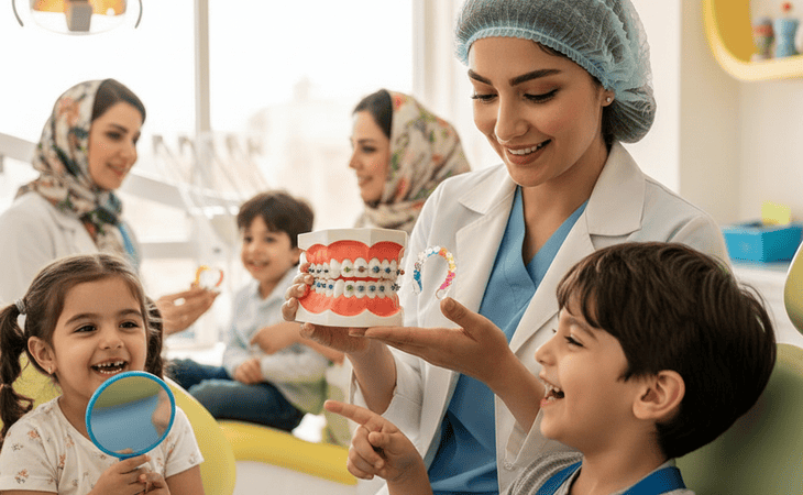 ارتودنسی پیشگیری کودکان؛ سن طلایی درمان + هزینه ۱۴۰۴ (خداحافظی با جراحی فک) – تصویر ۱