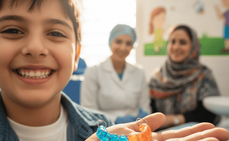 ارتودنسی پیشگیری کودکان؛ سن طلایی درمان + هزینه ۱۴۰۴ (خداحافظی با جراحی فک) – تصویر ۲