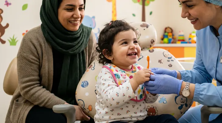 اولین دندان، اولین ویزیت: راهنمای جامع سلامت دهان کودک شما در سال ۱۴۰۵ &#۸۲۱۱; تصویر ۱
